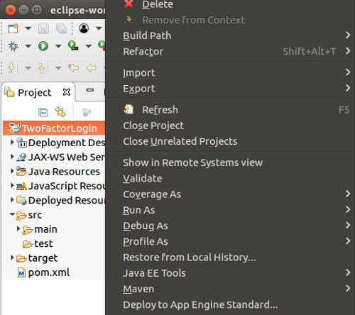 Eclipse Deploy to Google App Engine